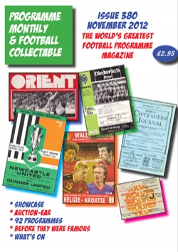 Programme Monthly - Issue 380 November 2012